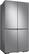 Alt View 11. Samsung - OBX 23 cu. ft. 4-Door Flex French Door Counter Depth Refrigerator with WiFi, Beverage Center and Dual Ice Maker - Stainless Steel.