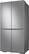 Alt View 21. Samsung - OBX 23 cu. ft. 4-Door Flex French Door Counter Depth Refrigerator with WiFi, Beverage Center and Dual Ice Maker - Stainless Steel.