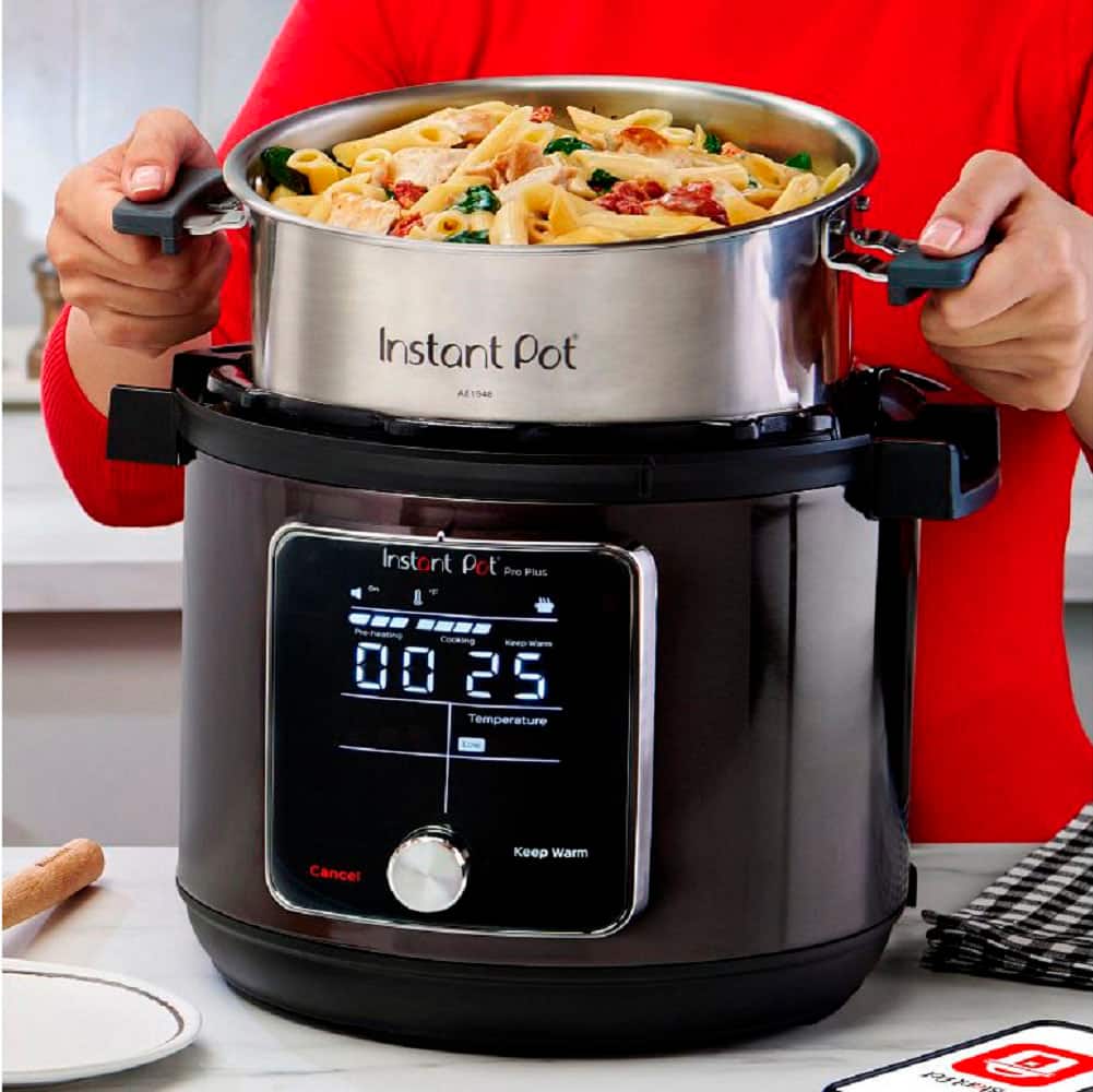 Alt View 12. Instant Pot - 6Qt Pro Plus with WiFi 120V - Black.