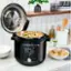 Left. Instant Pot - 6Qt Pro Plus with WiFi 120V - Black.