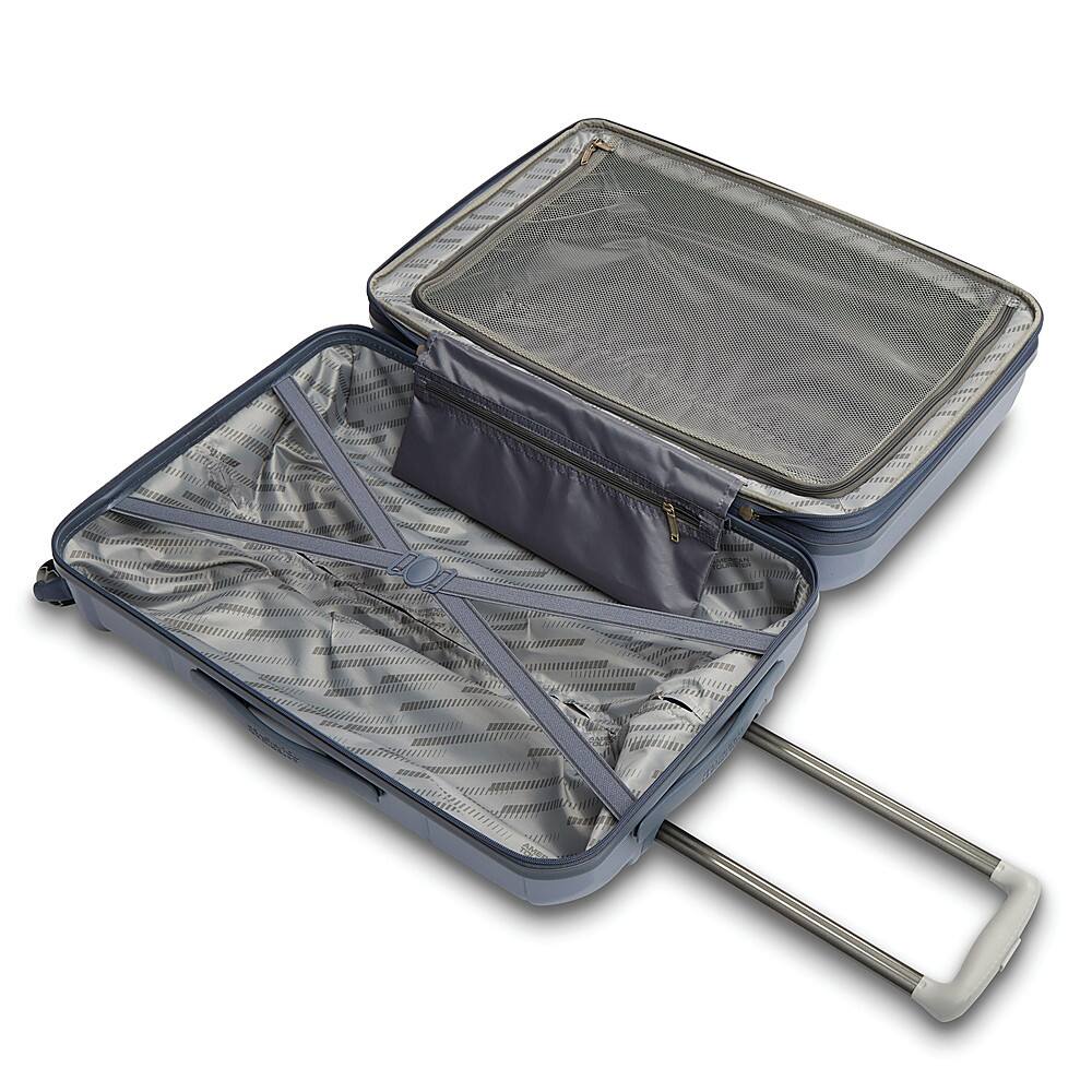 Alt View 11. American Tourister - Stratum 2.0 22" Spinner Expandable Carry-On Suitcase - Slate Blue.