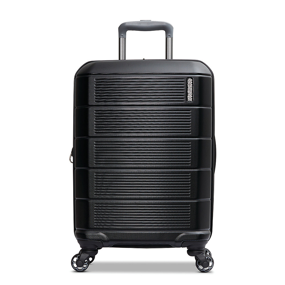 Angle View: Samsonite - Pro Travel 20" Expandable Spinner Suitcase - Black