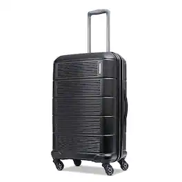 American Tourister - Stratum 2.0 24" Expandable Spinner Suitcase - Jet Black