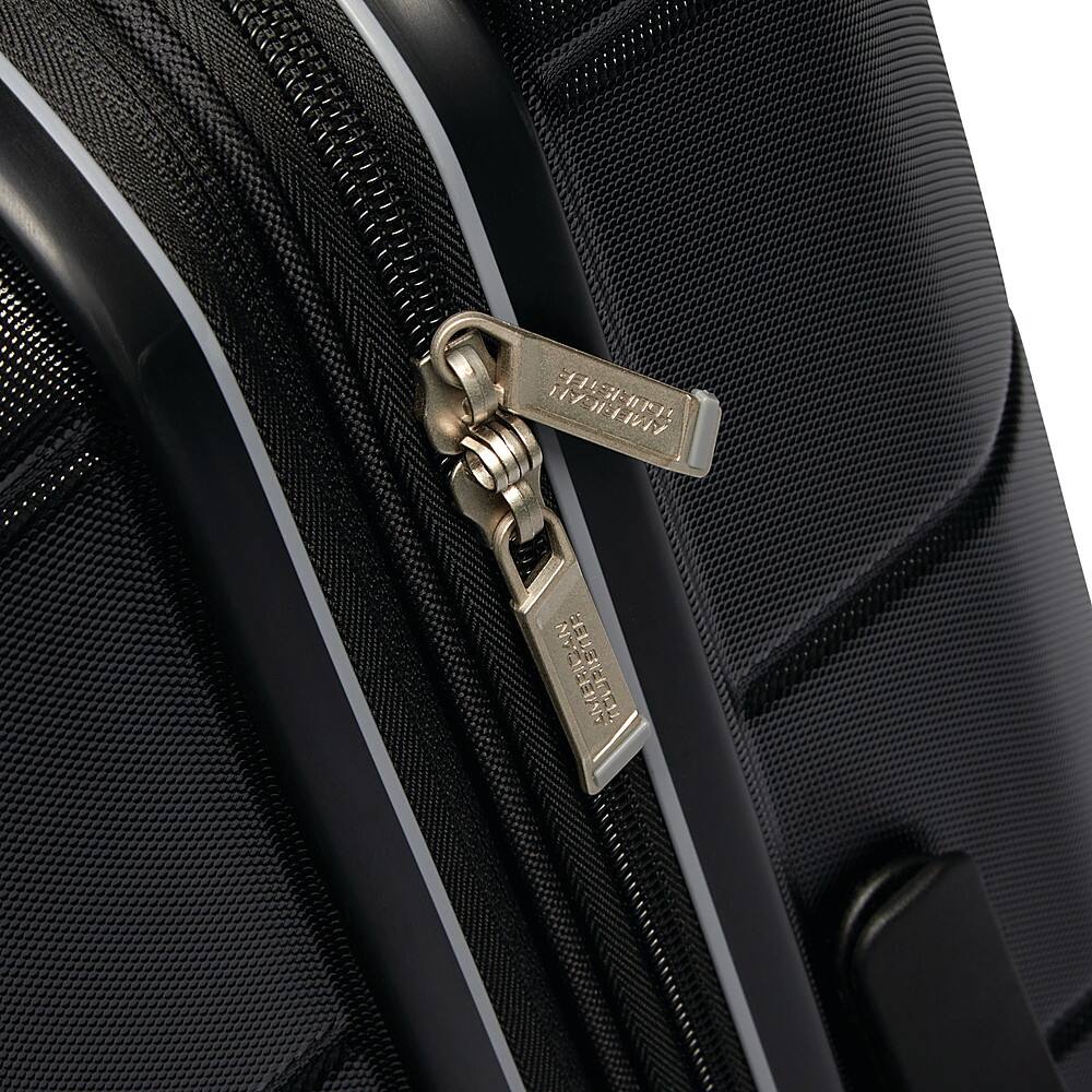 Alt View 15. American Tourister - Stratum 2.0 27" Expandable Spinner Suitcase - Jet Black.
