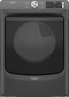 Maytag - 7.3 Cu. Ft. Gas Dryer with Extra Power Button - Volcano Black - Front_Zoom