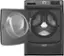 Alt View 1. Maytag - 4.5 Cu. Ft. High-Efficiency Stackable Front Load Washer with Steam and Fresh Spin - Volcano Black.