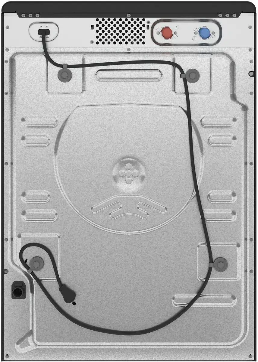 Alt View 5. Maytag - 4.5 Cu. Ft. High-Efficiency Stackable Front Load Washer with Steam and Fresh Spin - Volcano Black.