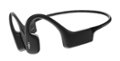 Front. Shokz - OpenSwim Bone Conduction Open-Ear MP3 Swimming Headphones - Black.