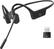 Front. Shokz - OpenComm UC Wireless Bone Conduction Stereo Bluetooth Headset, USB-A - Black.