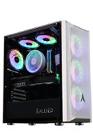 Allied Gaming - Patriot ATX Gaming Desktop - AMD Ryzen 5 1600 - 16GB Memory - NVIDIA GeForce GTX 1660 Ti 6GB - 500GB SSD - White - Front_Zoom