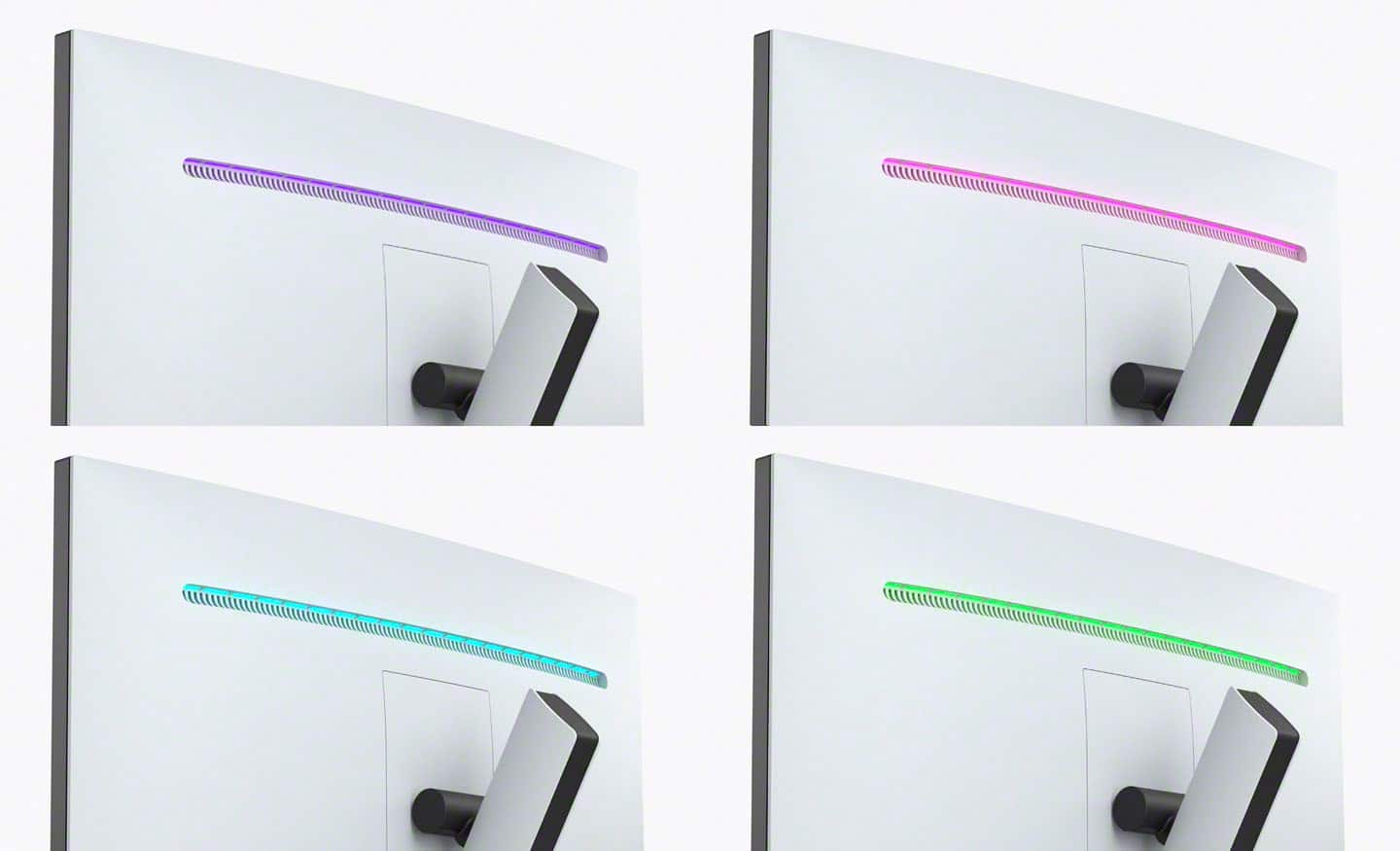 Alt View 16. Sony - 27” INZONE M9 4K HDR 144Hz Gaming Monitor with Full Array Local Dimming and NVIDIA G-SYNC - White.