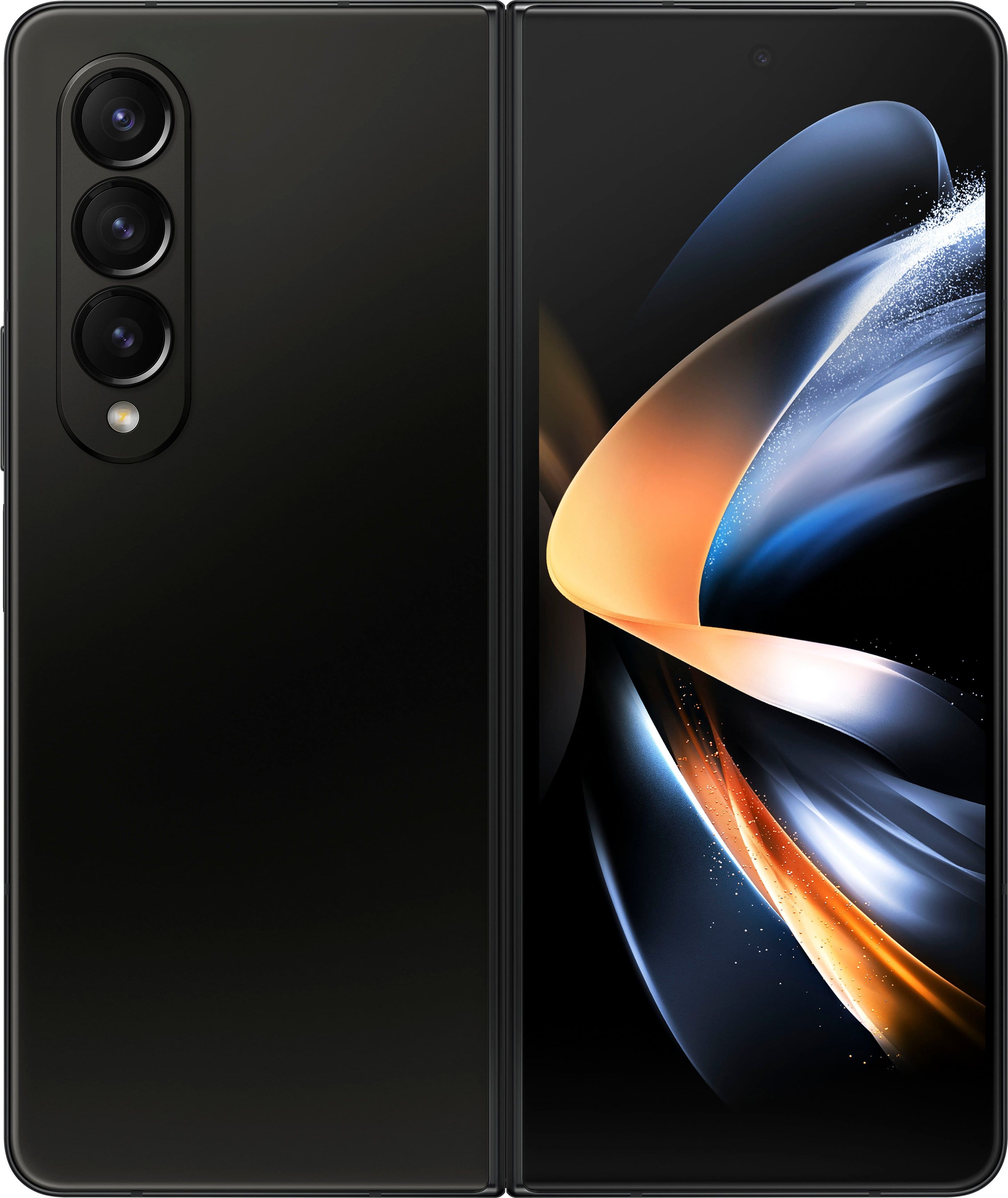 Alt View 14. Samsung - Galaxy Z Fold4 512GB - Phantom Black.