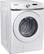 Angle. Samsung - OBX 4.5 Cu. Ft. High Efficiency Stackable Front Load Washer with Vibration Reduction Technology+ - White.