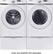 Alt View 15. Samsung - OBX 4.5 Cu. Ft. High Efficiency Stackable Front Load Washer with Vibration Reduction Technology+ - White.