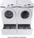 Alt View 17. Samsung - OBX 4.5 Cu. Ft. High Efficiency Stackable Front Load Washer with Vibration Reduction Technology+ - White.