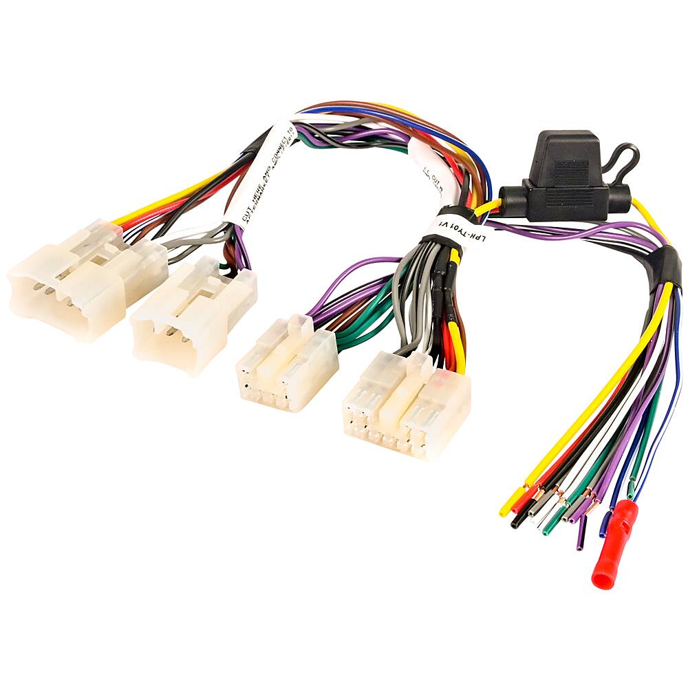 Front. PAC - LocPRO Advanced T-Harness for Select Toyota, Subaru, and Scion Vehicles - Multi.