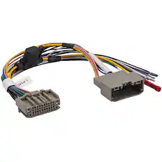 Front. PAC - LocPRO Advanced T-Harness for Select Chrysler, Dodge, Jeep, and RAM Vehicles - Multi.