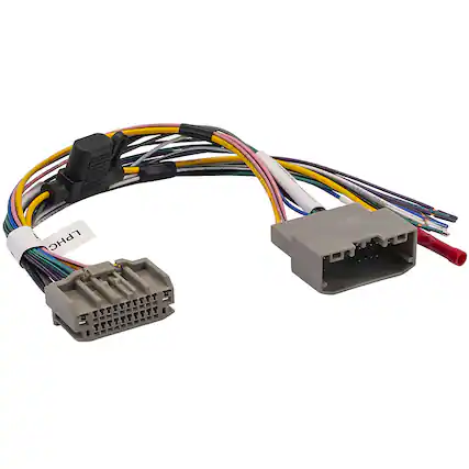 Front. PAC - LocPRO Advanced T-Harness for Select Chrysler, Dodge, Jeep, and RAM Vehicles - Multi.