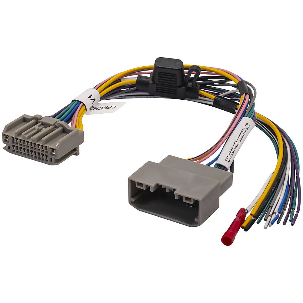 Alt View 11. PAC - LocPRO Advanced T-Harness for Select Chrysler, Dodge, Jeep, and RAM Vehicles - Multi.