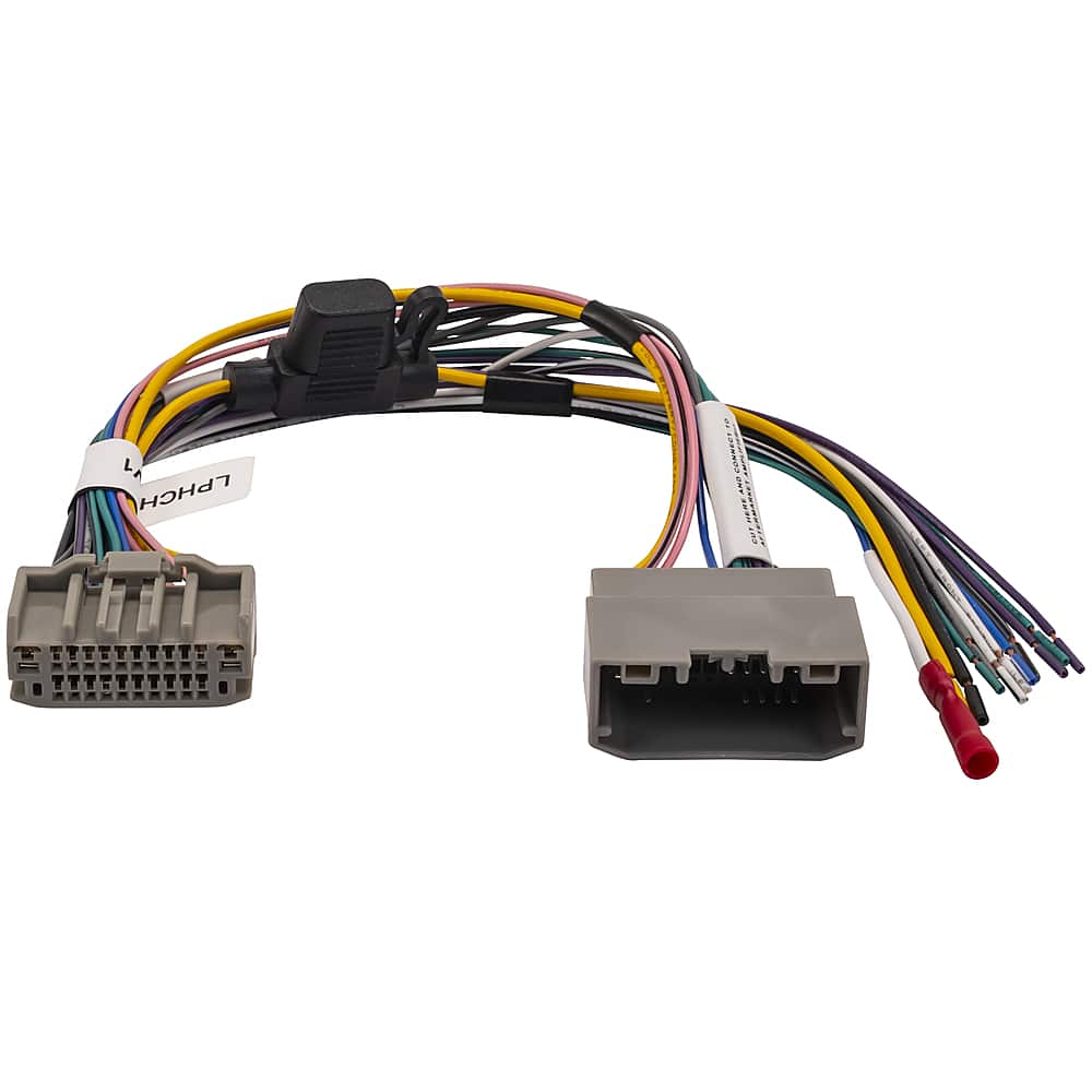 Alt View 12. PAC - LocPRO Advanced T-Harness for Select Chrysler, Dodge, Jeep, and RAM Vehicles - Multi.