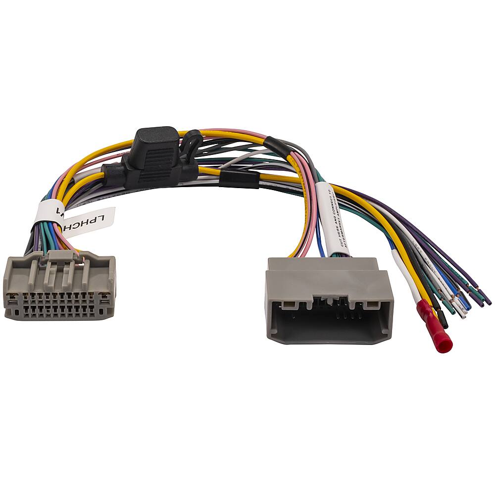 Alt View 12. PAC - LocPRO Advanced T-Harness for Select Chrysler, Dodge, Jeep, and RAM Vehicles - Multi.