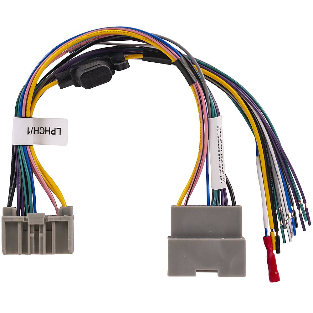 Alt View 13. PAC - LocPRO Advanced T-Harness for Select Chrysler, Dodge, Jeep, and RAM Vehicles - Multi.