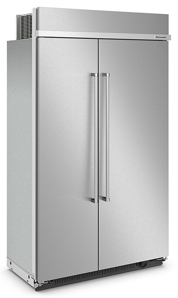 KitchenAid 25 Cu. Ft. Side-by-Side Built-In Refrigerator  - Best Buy