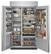 Alt View 4. KitchenAid - 30 Cu. Ft. Side-by-Side Built-In Refrigerator with Under-Shelf Prep Zone - Stainless Steel.