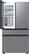 Alt View 14. Samsung - OBX Bespoke 23 cu. ft. Counter Depth 4-Door French Door Refrigerator with Beverage Center - Stainless Steel.