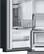Alt View 13. Samsung - OBX Bespoke 24 cu. ft Counter Depth 3-Door French Door Refrigerator with AutoFill Water Pitcher - Stainless Steel.