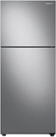 Samsung - OBX 15.6 cu. ft. Top Freezer Refrigerator with All-Around Cooling - Stainless Steel - Front_Zoom