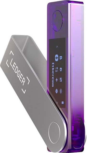 song Pathetic Herbs Ledger Nano X Crypto Hardware Wallet Bluetooth Cosmic Purple Nano X Purple  - Best Buy