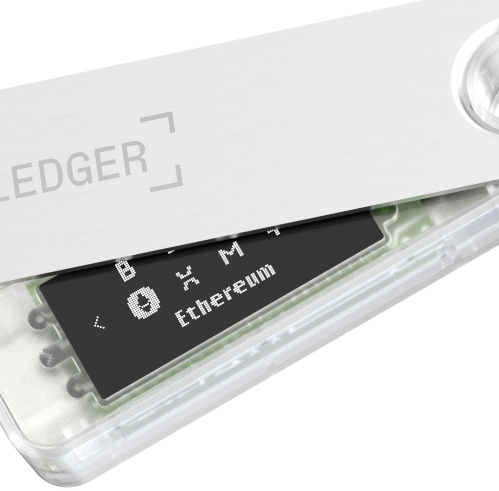 Ledger Nano S Plus Crypto Hardware Wallet, Ice - Eventus Sistemi