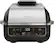 Angle. Ninja - Foodi 6-in-1 Countertop Indoor Grill with 4-quart Air Fryer, Roast, Bake, Broil, Dehydrate - Black/Stainless Steel.