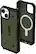 Alt View 15. UAG - Pathfinder Series Case with Magsafe for iPhone 14 & iPhone 13 - Olive.