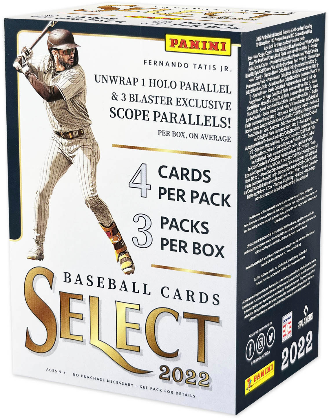 Best Buy MLB 2022 PANINI Select Baseball Full Box 983569