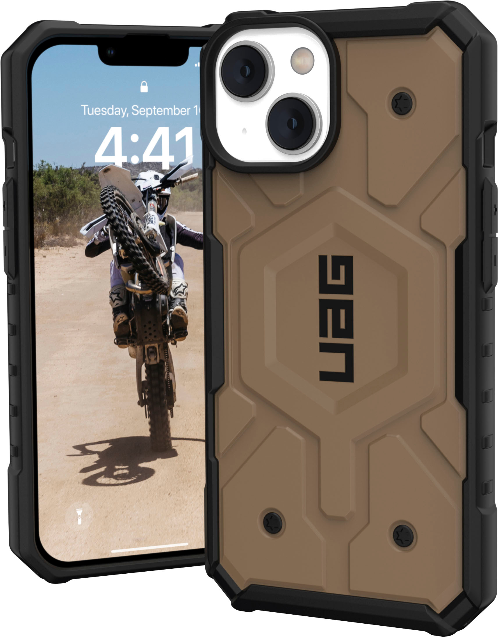 UAG Pathfinder MagSafe Case iPhone 15 Pro Max 6.7 Dark Earth