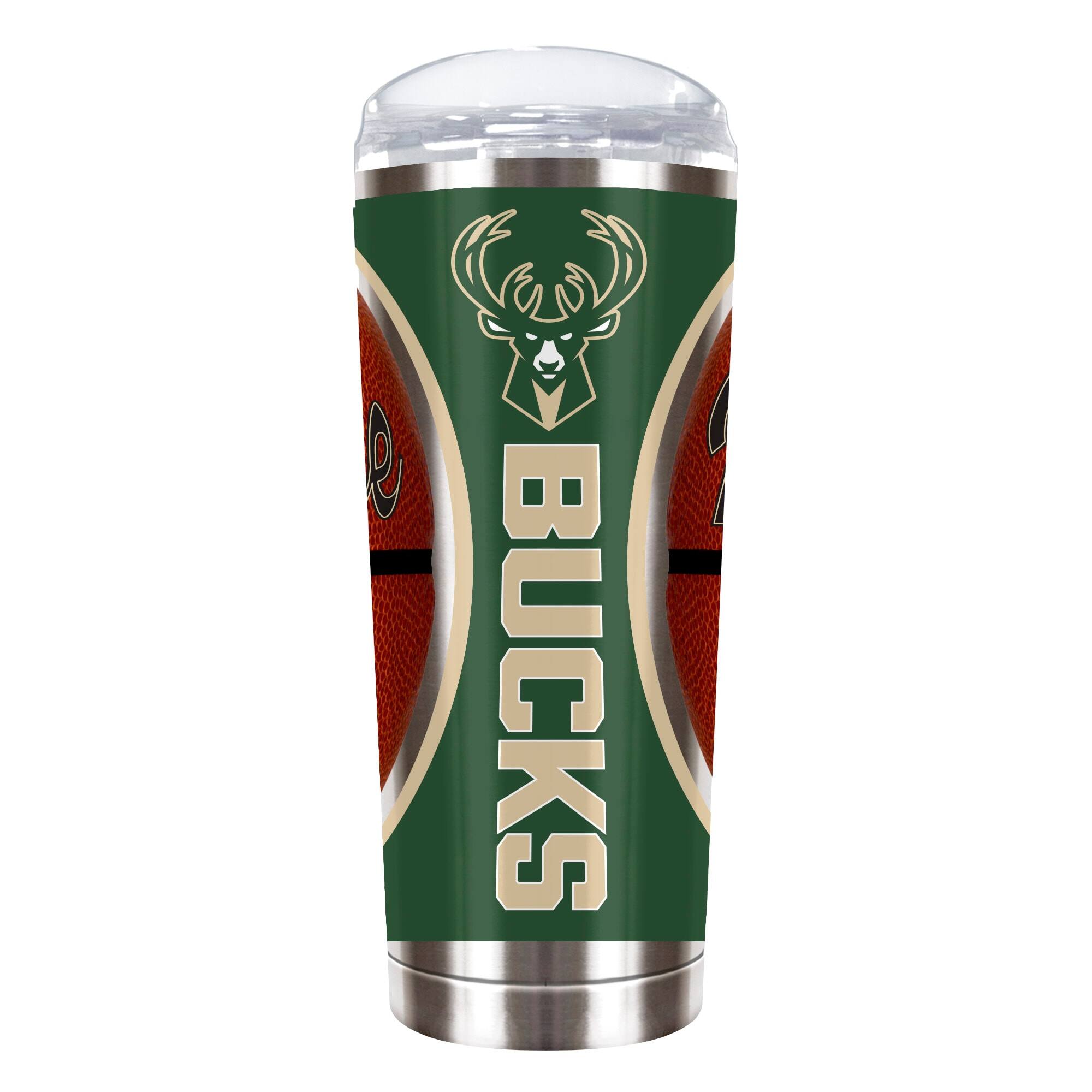 Great American Products - Milwaukee Bucks 18oz. Roadie Game Ball Tumbler - Brown price history on PriceWatchPro