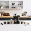 Alt View 13. Ninja - Espresso & Coffee Barista System, Single Serve & Nespresso, with 12-Cup Carafe, 4 Styles with Ristretto - Black.