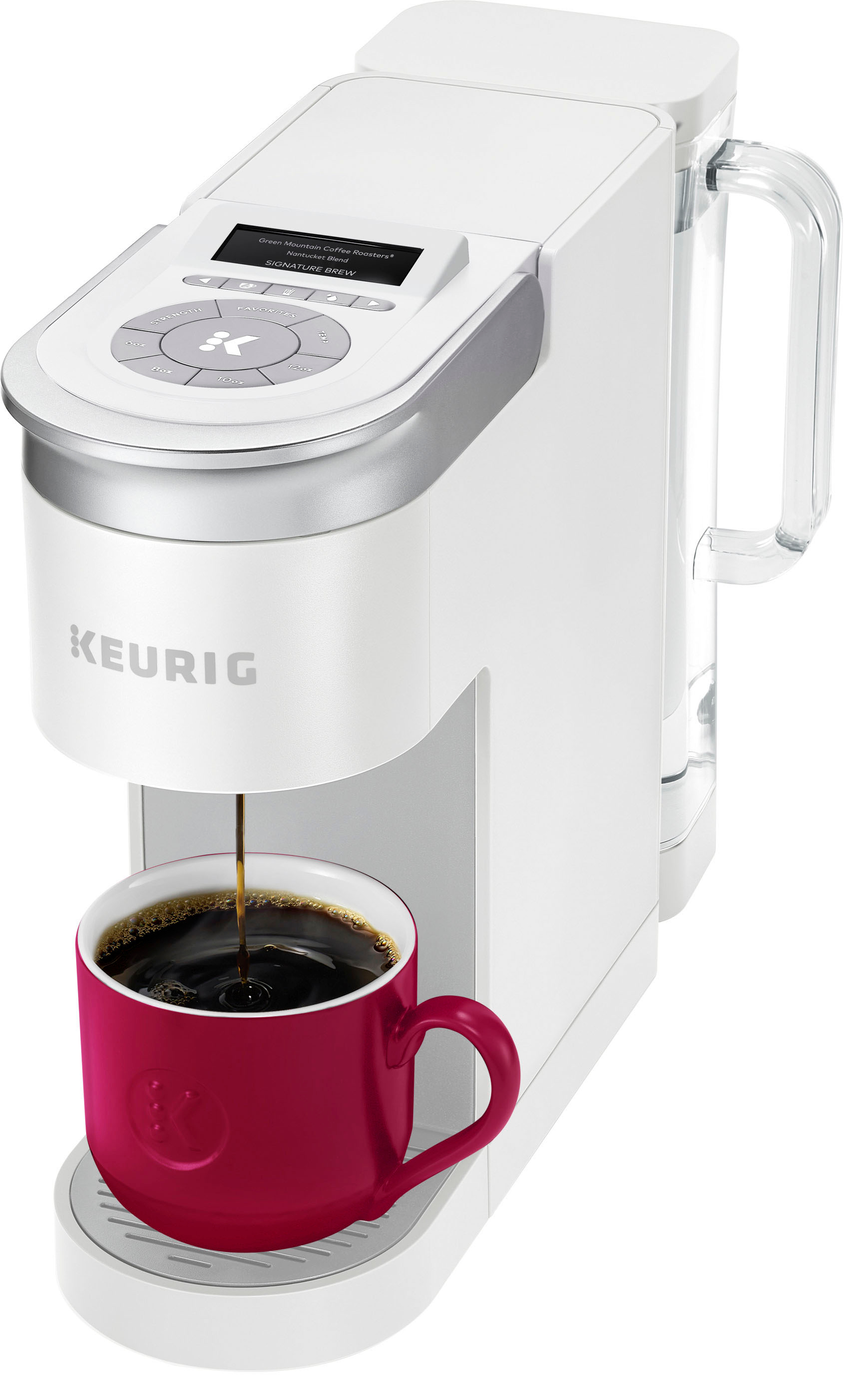 Keurig K-Supreme SMART Single Serve Coffee Maker With Wifi Compatibility, 4  Brew Sizes, Black & 3-Month Brewer Maintenance Kit, Compatible Classic/1.0