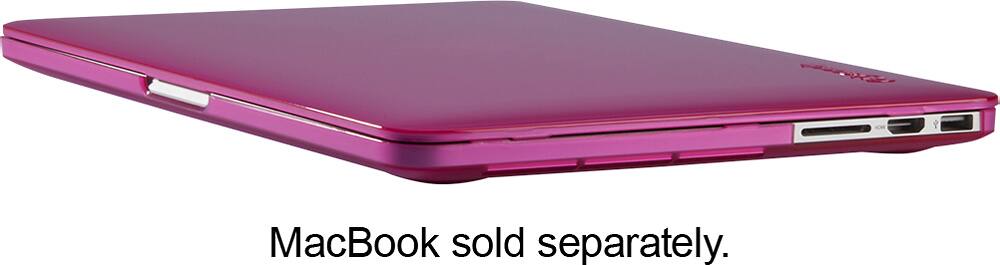 Alt View 1. Speck - SeeThru Case for 13" Apple® MacBook® Pro with Retina display - Hot Lips Pink.
