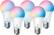 Front. TP-Link - Kasa A19 Wi-Fi Smart LED Bulb with Amazon Alexa and Google Assistant (5-Pack) - Multicolor.