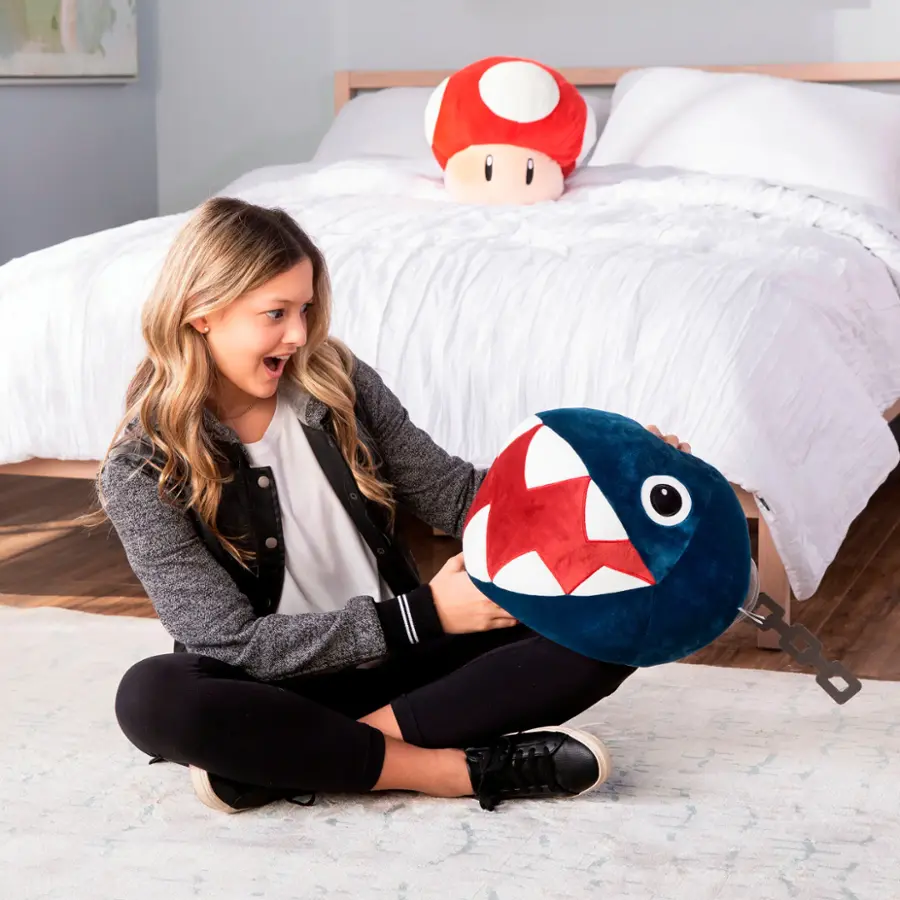 Alt View 18. TOMY - Club Mocchi Mocchi - 15-inch Super Mario Chain Chomp Mega Plush.