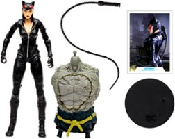 McFarlane Toys - DC Gaming Arkham City Build-A-Solomon Grundy 7" Cat Woman Figure - Front_Zoom