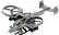 Alt View 12. McFarlane Toys - Avatar World of Pandora Character with Vehicle - Scorpion Helicoptor & RDA Pilot.