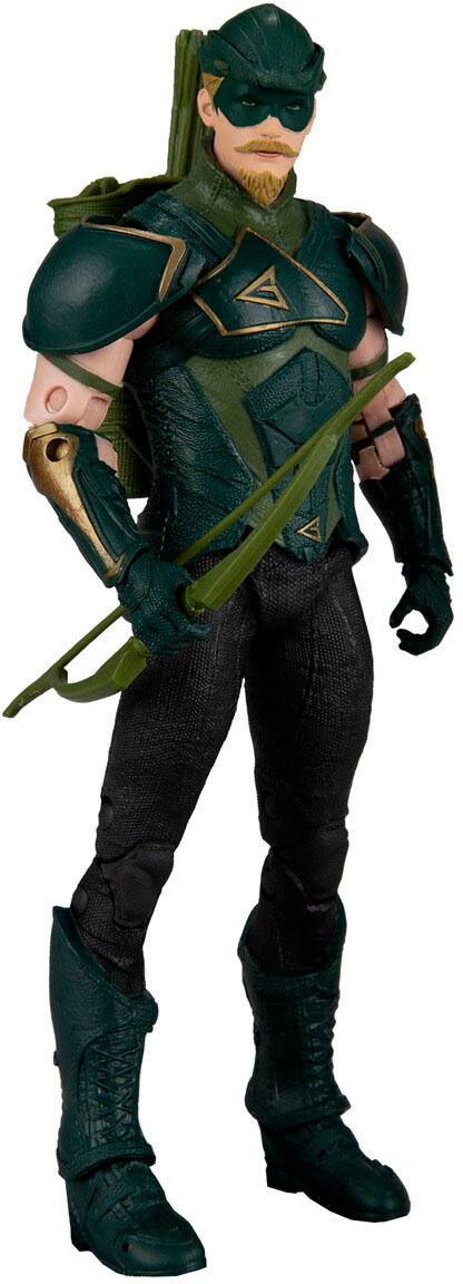 Alt View 12. McFarlane Toys - DC Comics Page Punchers - Injustice 2 - 7" Green Arrow with Comic.