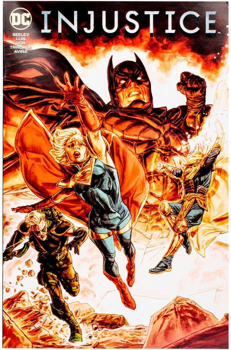 Alt View 18. McFarlane Toys - DC Comics Page Punchers - Injustice 2 - 7" Green Arrow with Comic.