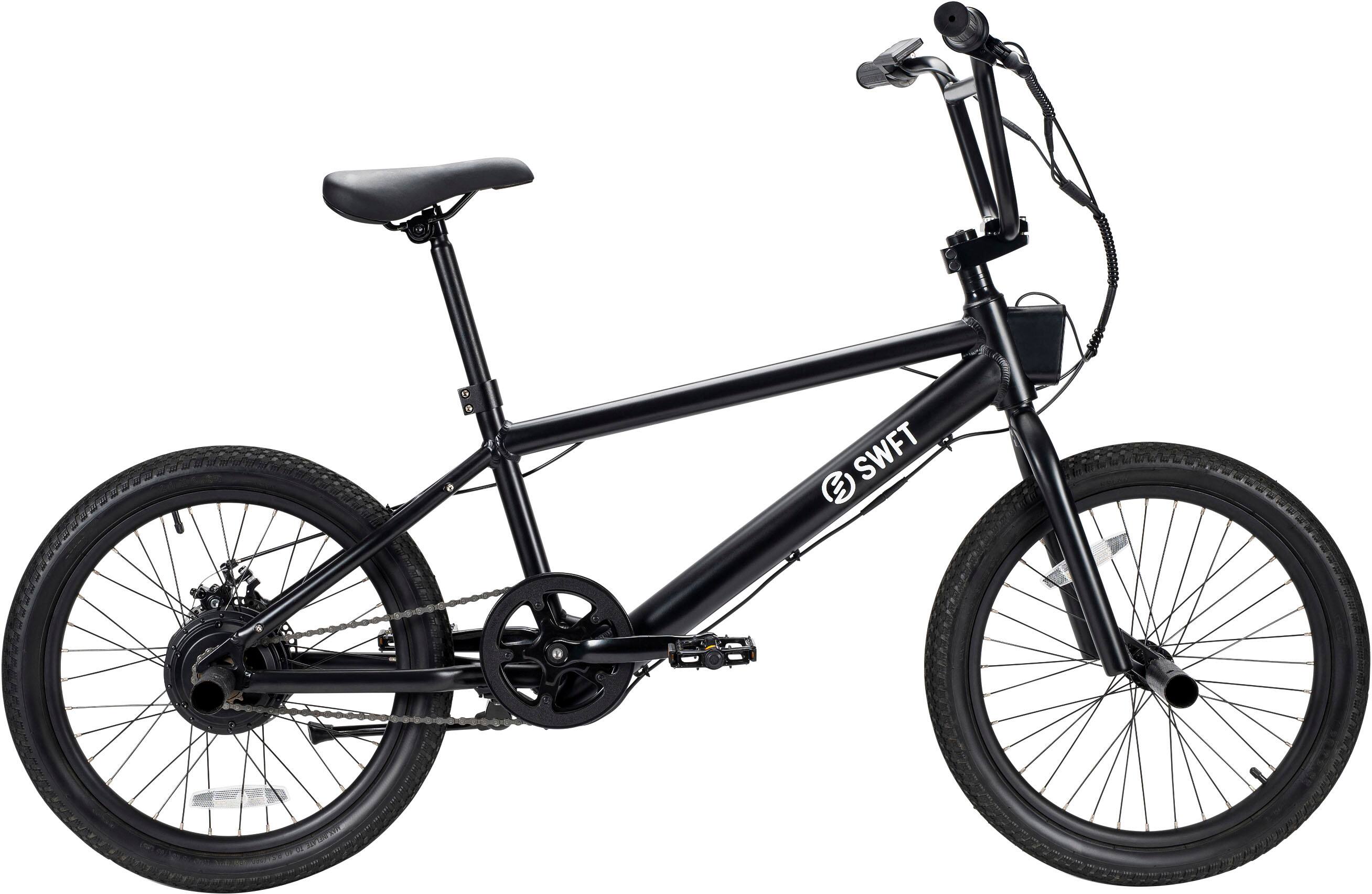 SWFT - BMX eBike w/ 35mi Max Operating Range & 20 mph Max Speed - Black