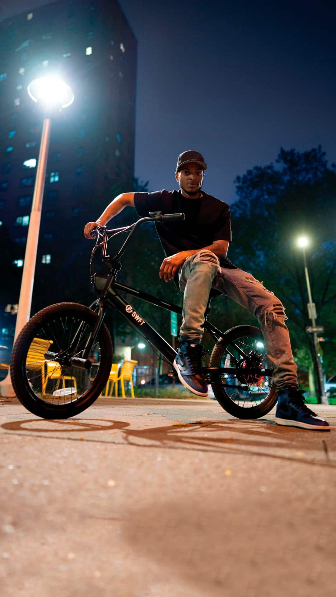 Alt View 17. SWFT - BMX eBike w/ 35mi Max Operating Range & 20 mph Max Speed - Black.