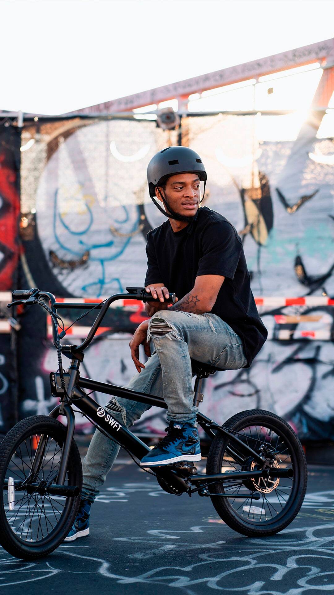Alt View 20. SWFT - BMX eBike w/ 35mi Max Operating Range & 20  mph Max Speed - Black.